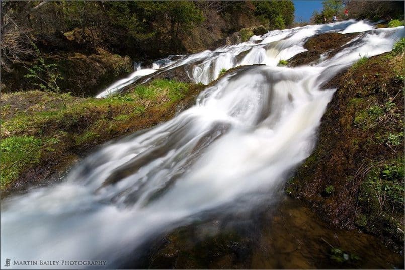 Rapids above Ryuuzu Falls