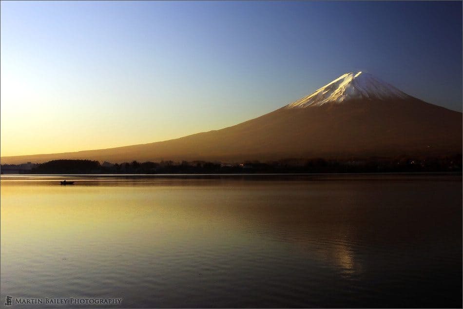 Mount Fuji & Rowing Boat