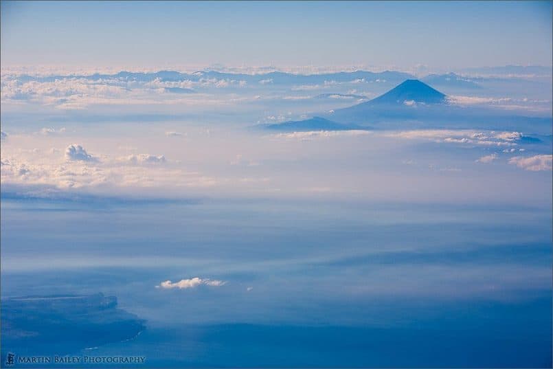 Fuji with Ohshima Island