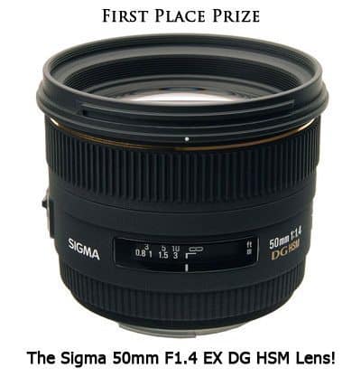 Sigma 50mm f1.4 EX DG HSM Lens