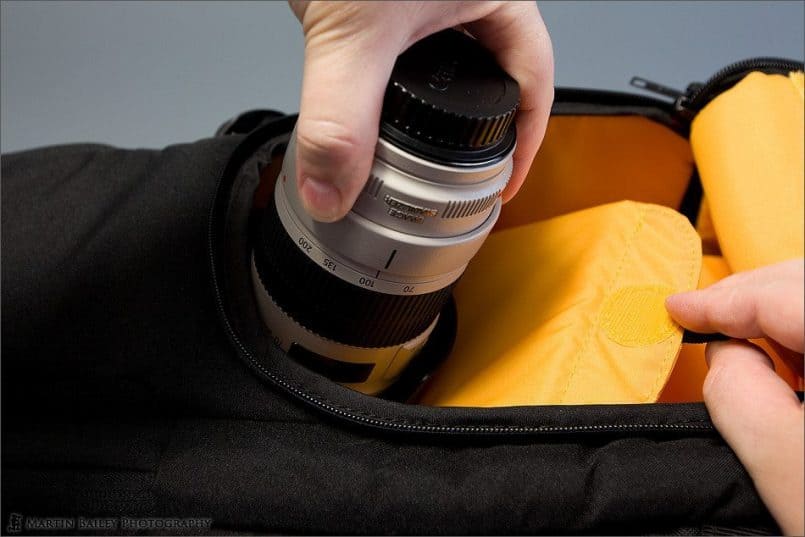 Kata-Bag 3N1-33 Side Pocket Lens Access