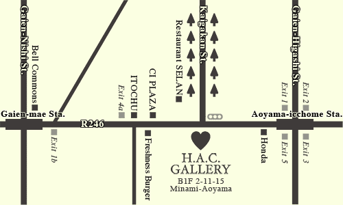 H.A.C. Gallery Map