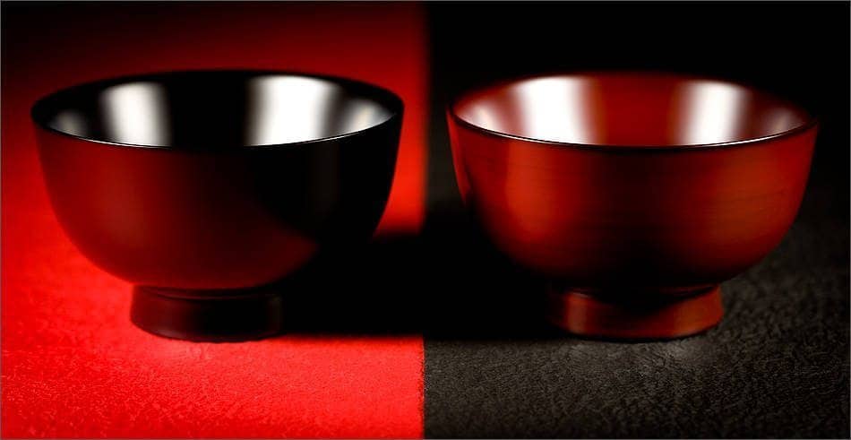Japanese Lacquerware Bowls (© Martin Bailey)