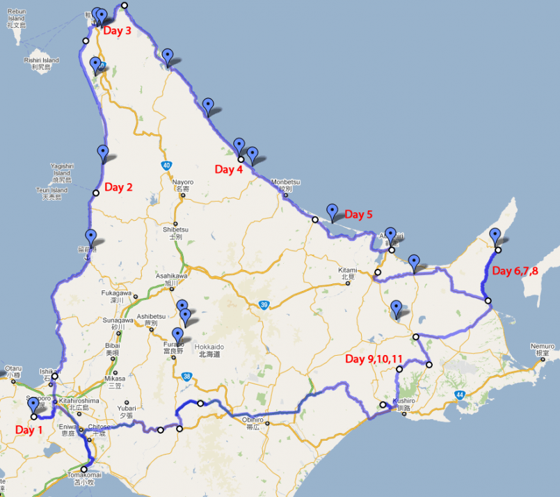 Hokkaido Travel Plans