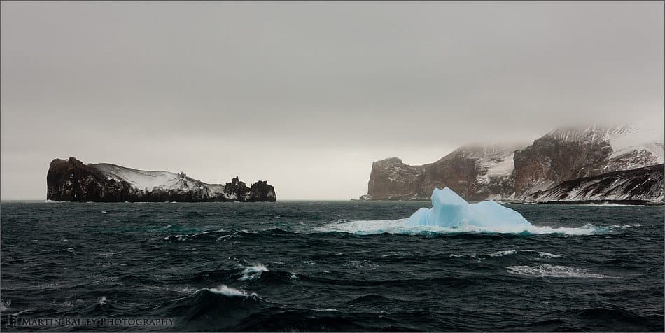 Deception Island Iceberg (Original - Blacks increased in Lightroom)