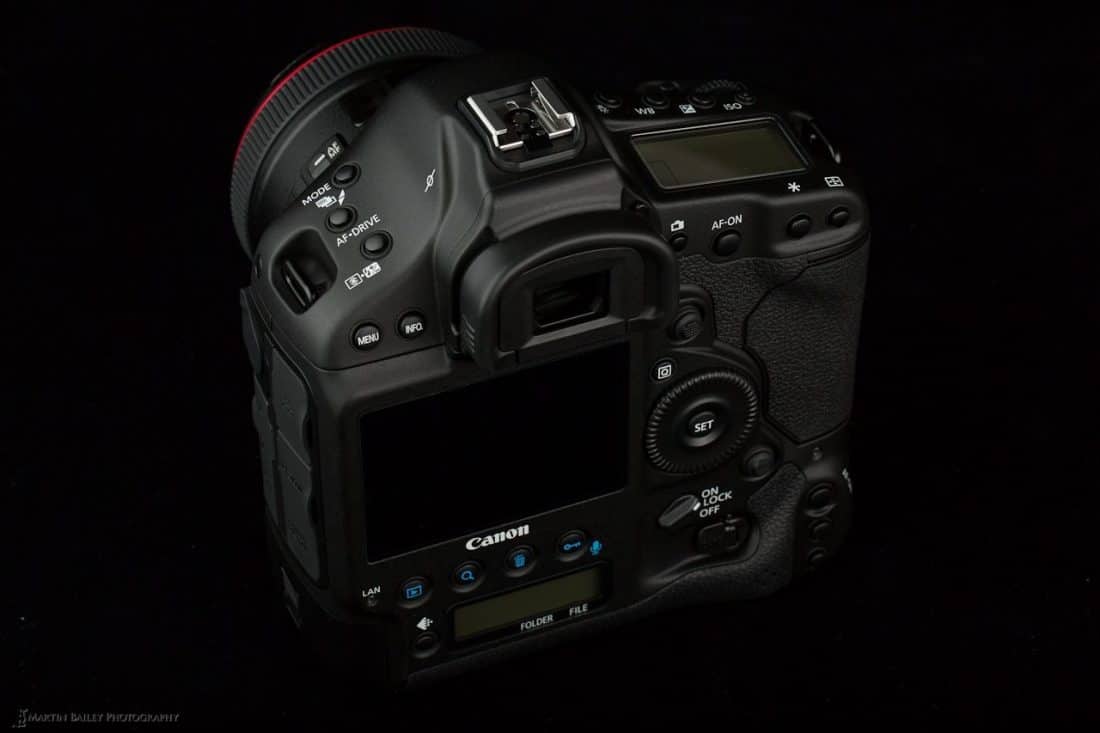 Canon EOS 1D X Back View