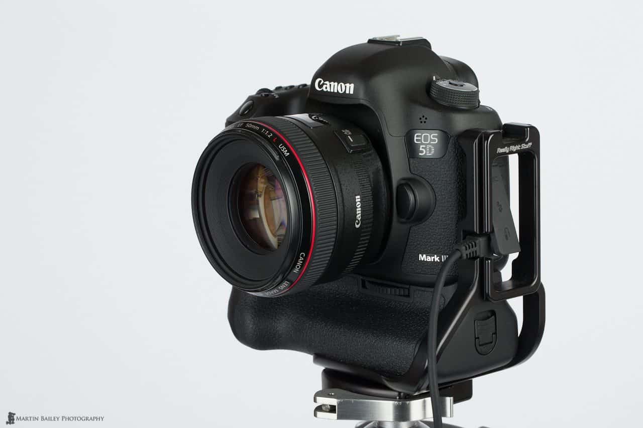5D Mark III with L-Plate & Cable Release Fitted