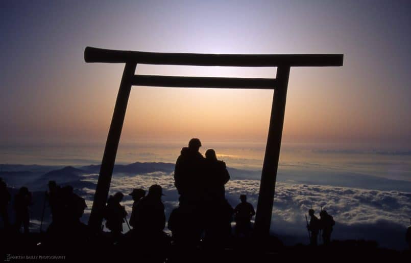 Mount Fuji Torii Hug