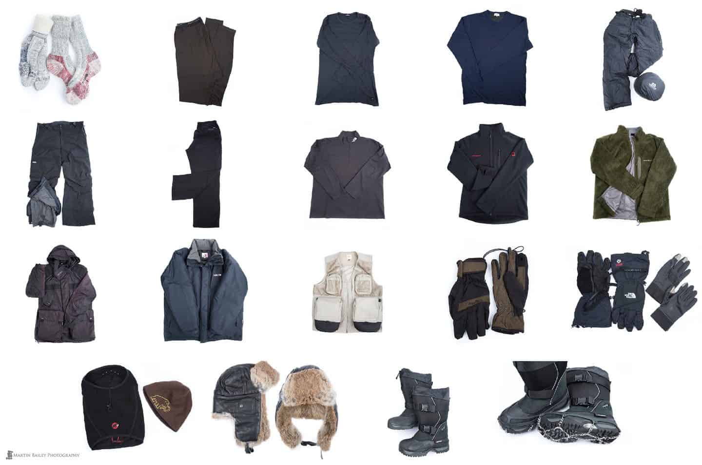 Clothing for a Winter Photography Tour or Workshop (Podcast 398)