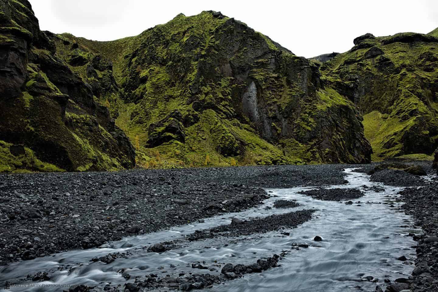 A Valley in Thorsmork (Þórsmörk)