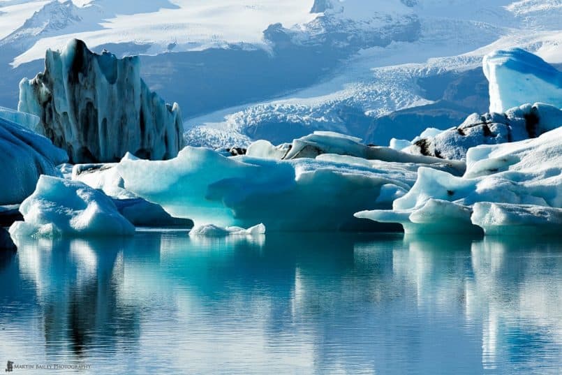 Jökulsárlón Iceberg Reflection
