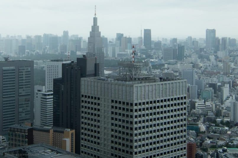 Tokyo from Metropolitan Government Building (100% Crop)
