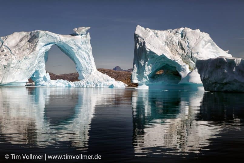 Icebergs in the Ammassalik Fjord