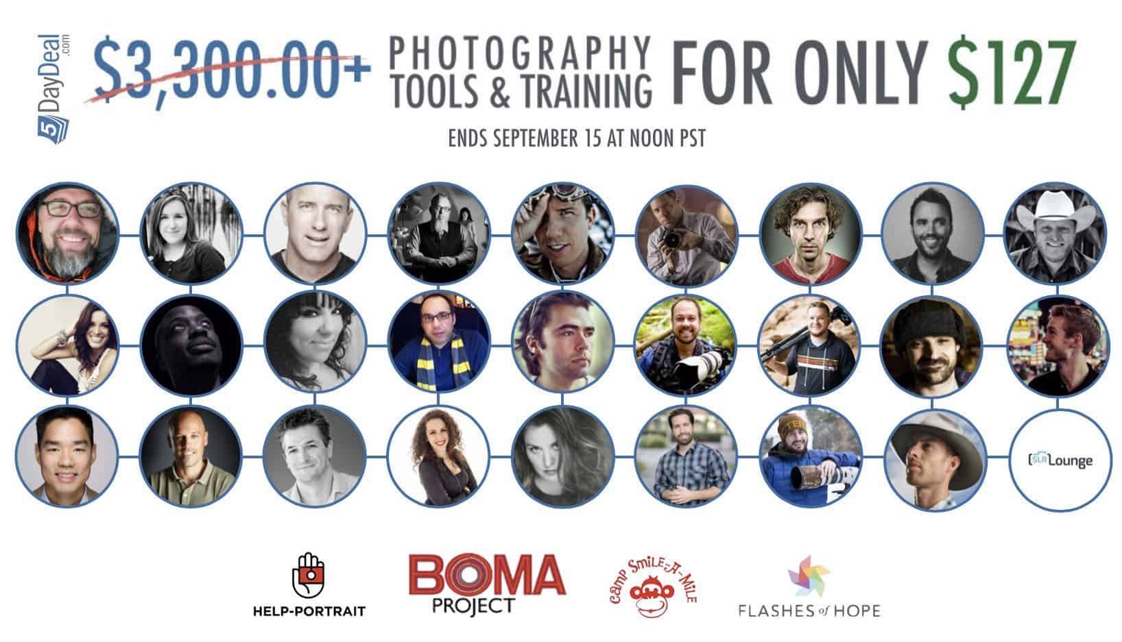 The 5DayDeal Complete Photography Bundle is on Sale Now!