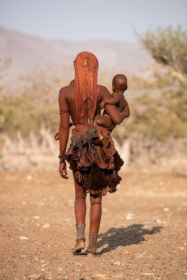 Himba Lady with Baby