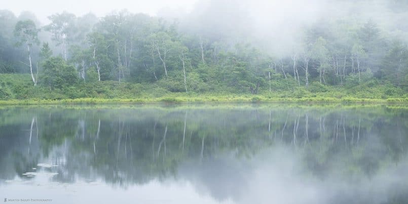 Ichinuma in the Mist (Panorama #2)