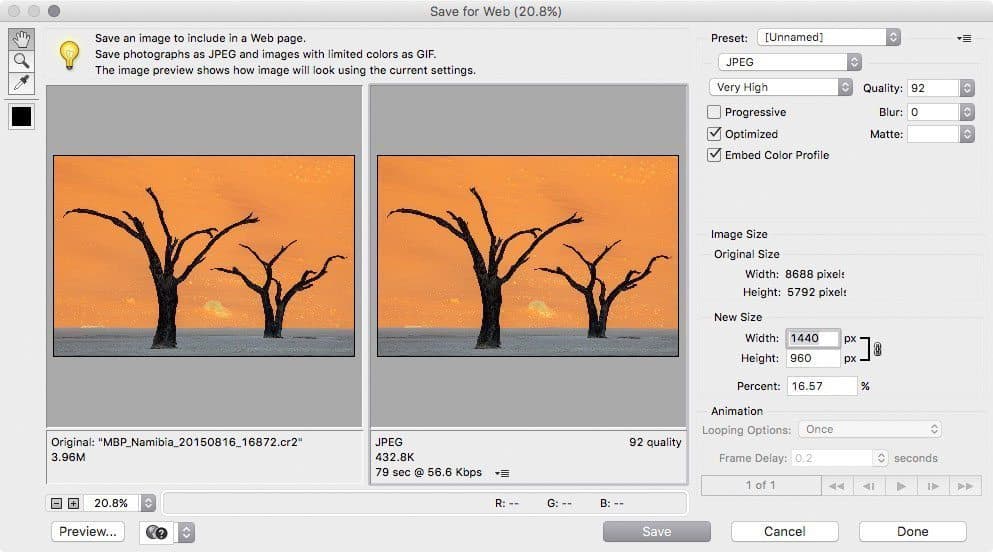 Exporting for Web in Photoshop Elements (Podcast 524)
