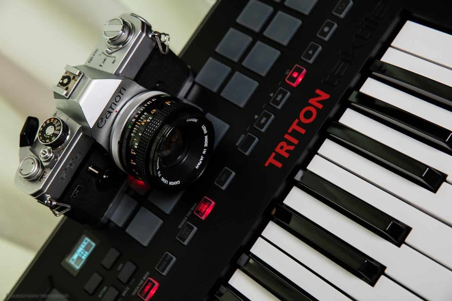 Camera and Keyboard