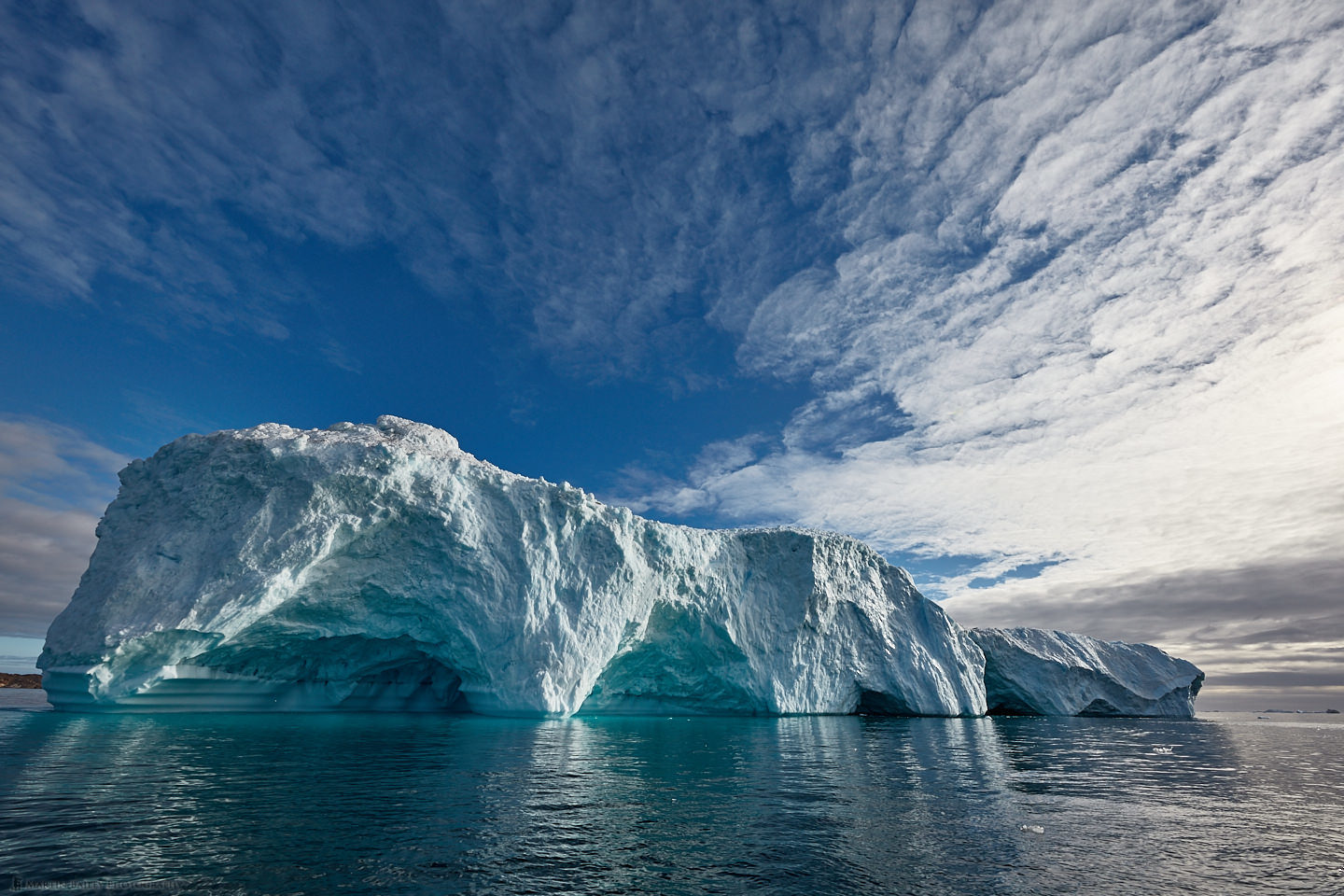 Monumental Iceberg with Big Sky