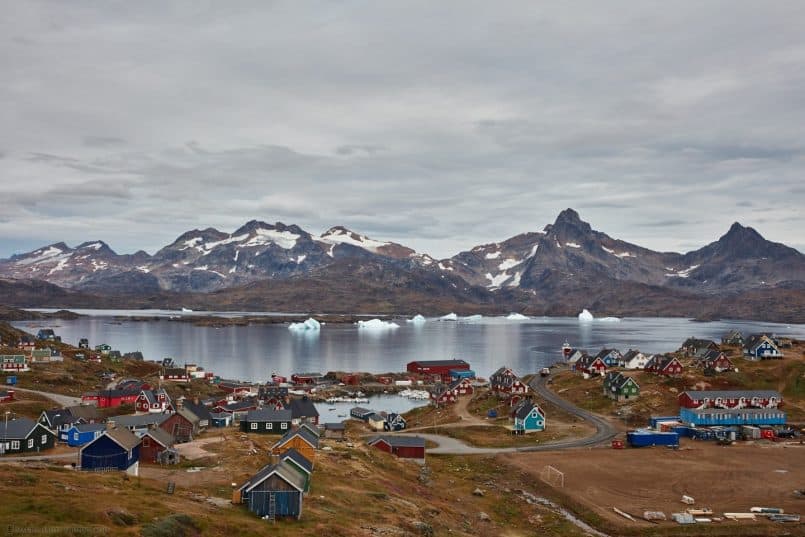 The Town of Tasiilaq - East Greenland