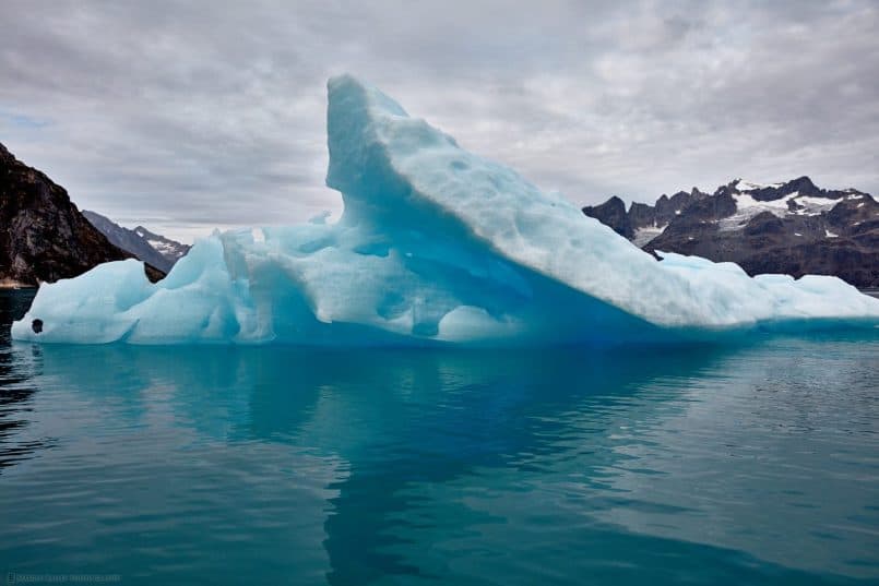 Iceberg on the Sermiligaaq Fjord