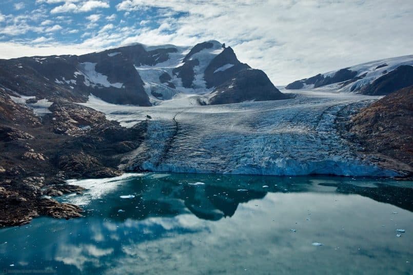 The Hann Glacier