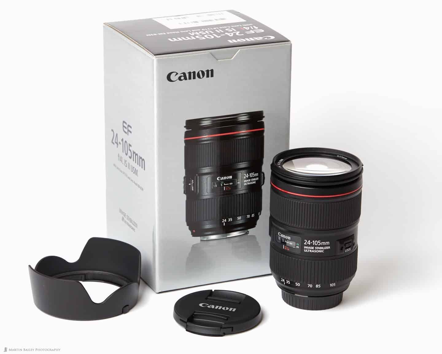 Canon EF24-105mm f4L IS II Lens Review (Podcast 548) | Martin