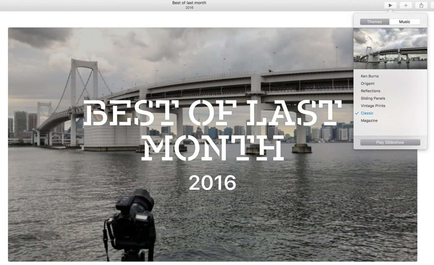 Best of Last Month Memory