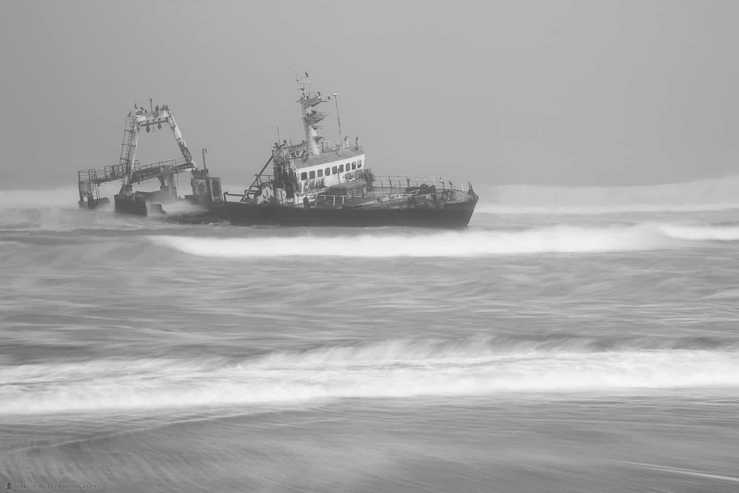 Zeila Shipwreck in Mist
