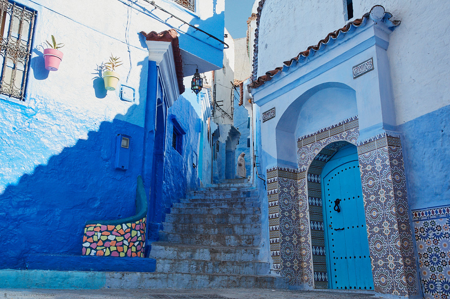Lady in the Blue City (Chefchaouen)