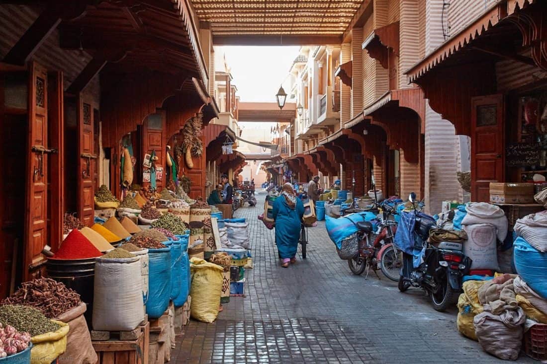 Marrakesh Market Street