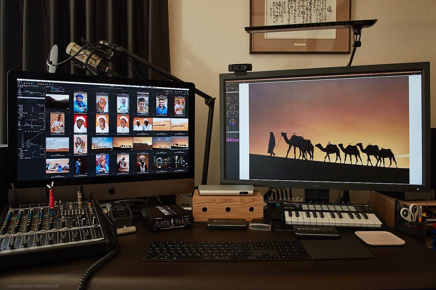 iMac Pro on Martin's Desk