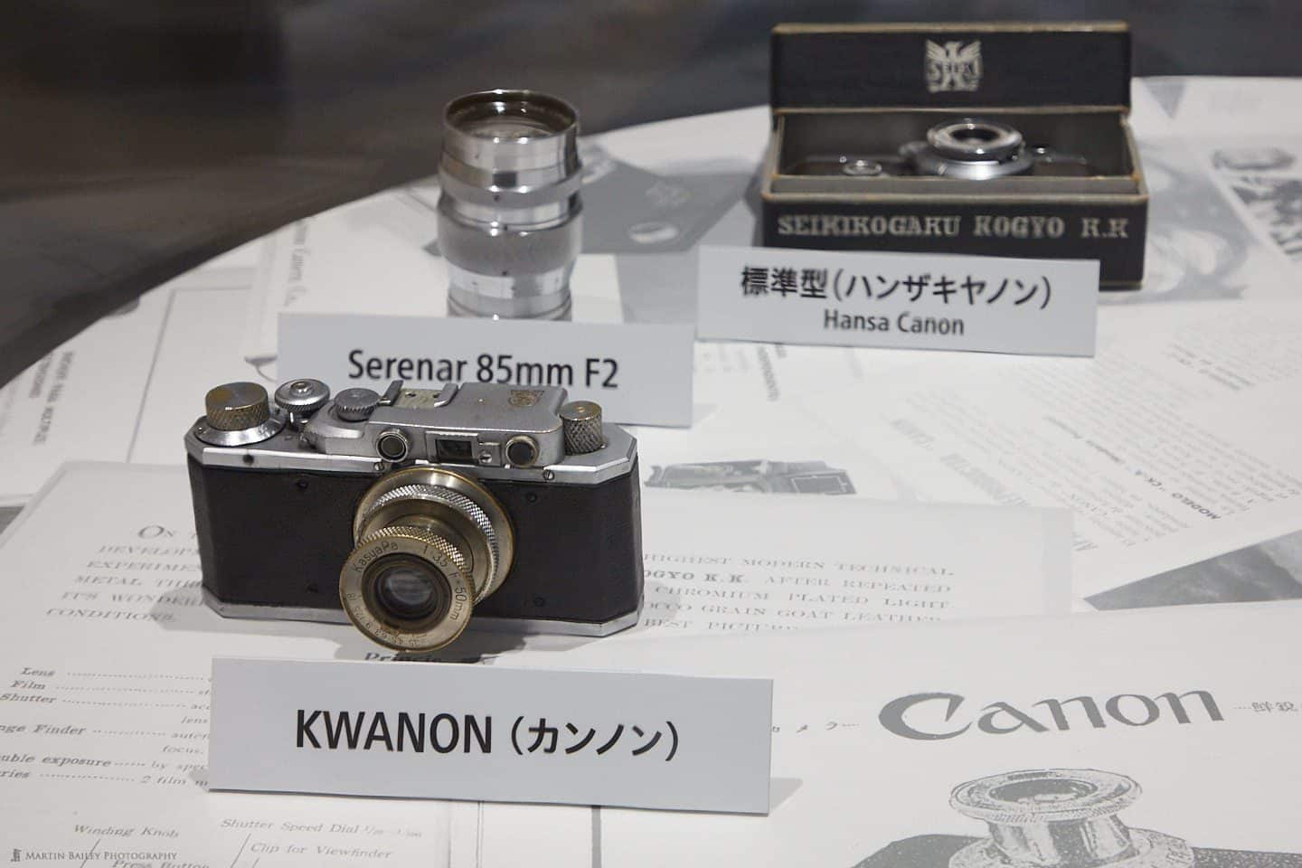Canon's First KWANON Camera