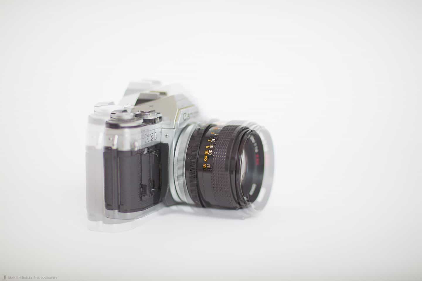 85mm Minimum Focus Distance (f/1.2 Opaque - f/1.4 Transparent)