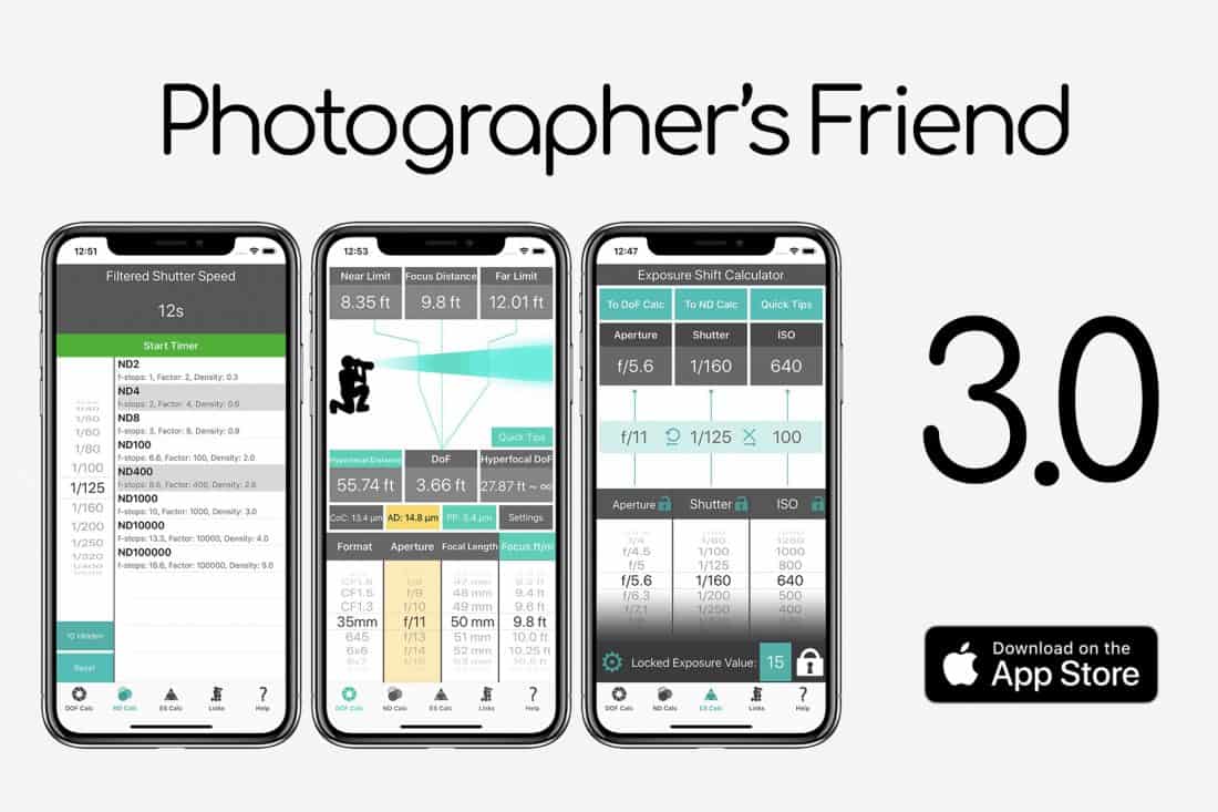 Photographer's Friend 3 for iOS