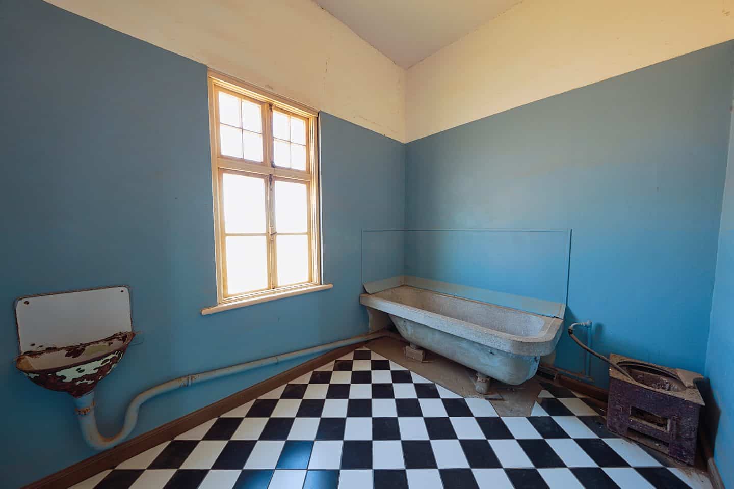 Kolmanskop Accountant's Bathroom