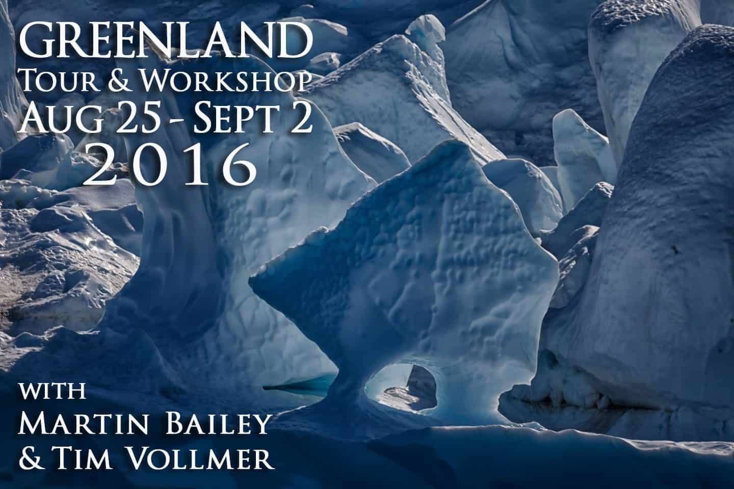 Greenland Tour & Workshop 2016 Balance Payment