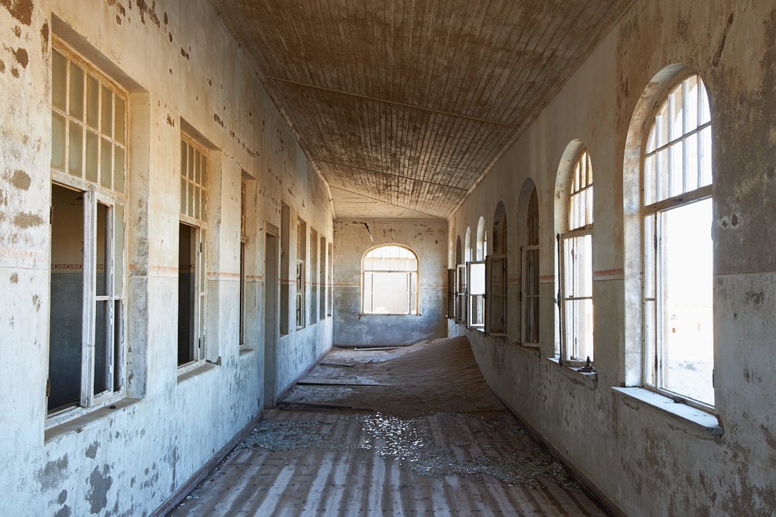 Kolmanskop School Corridor 2019