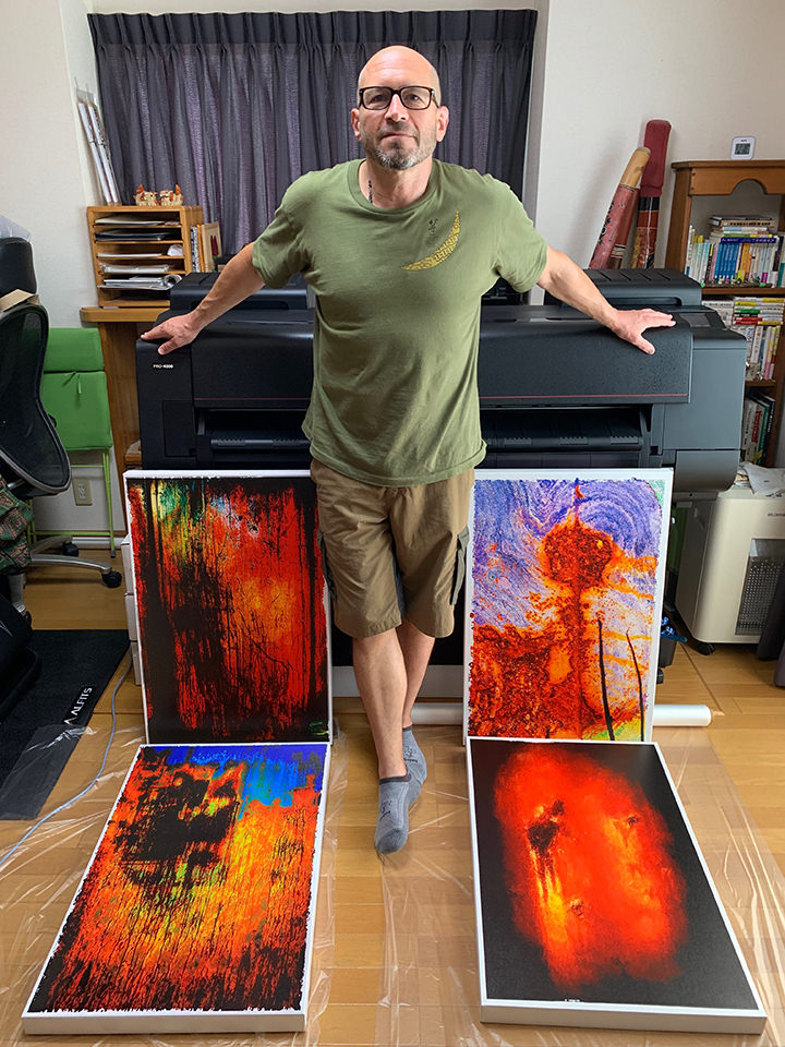 Jack with First Four Prints