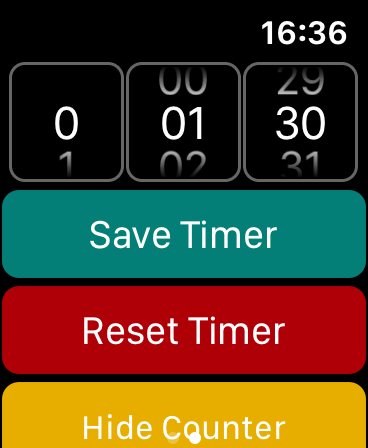 ND Calculator Watch Extension Settings
