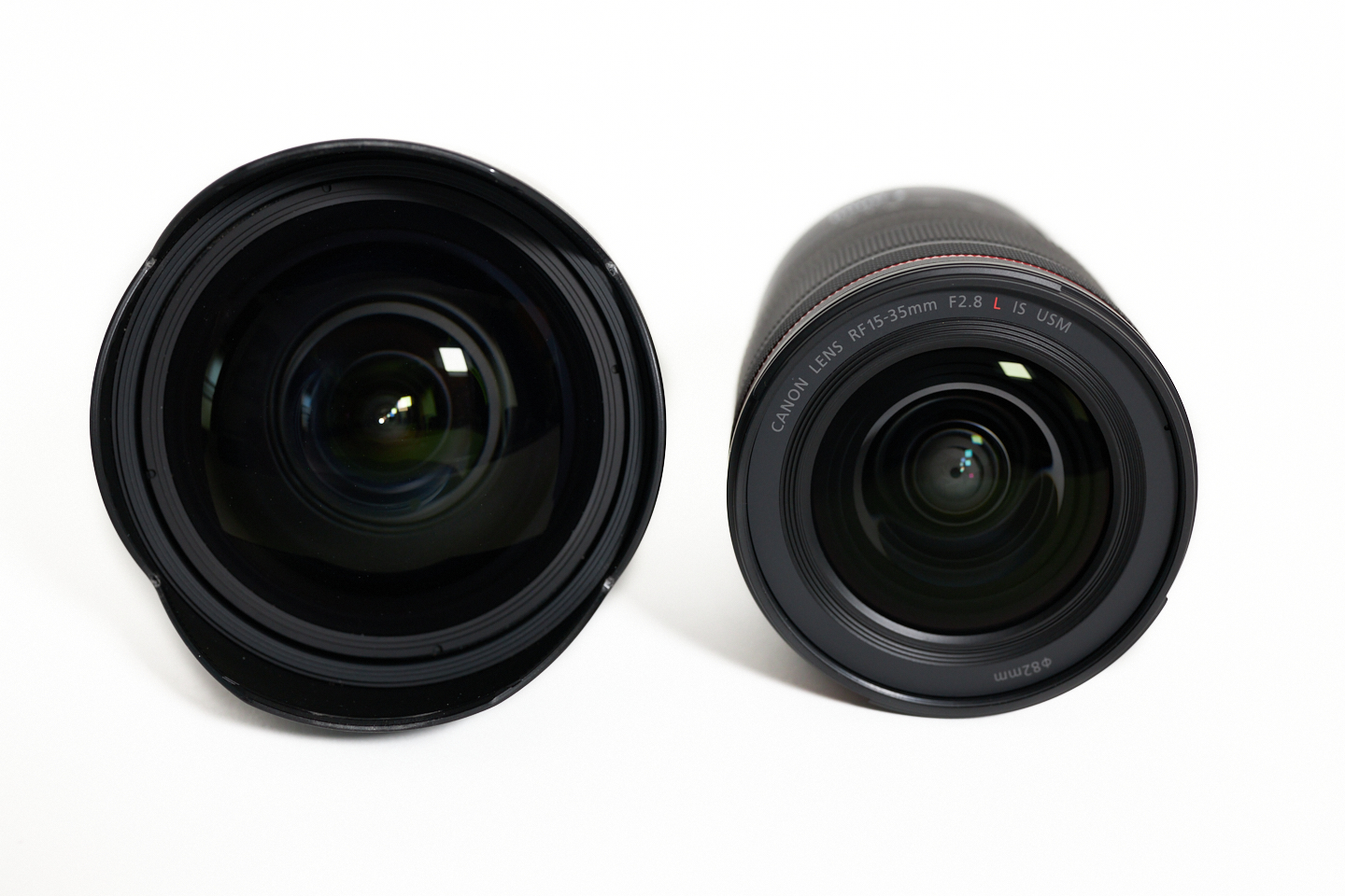EF 11-24mm (left) and RF 15-35mm (right)