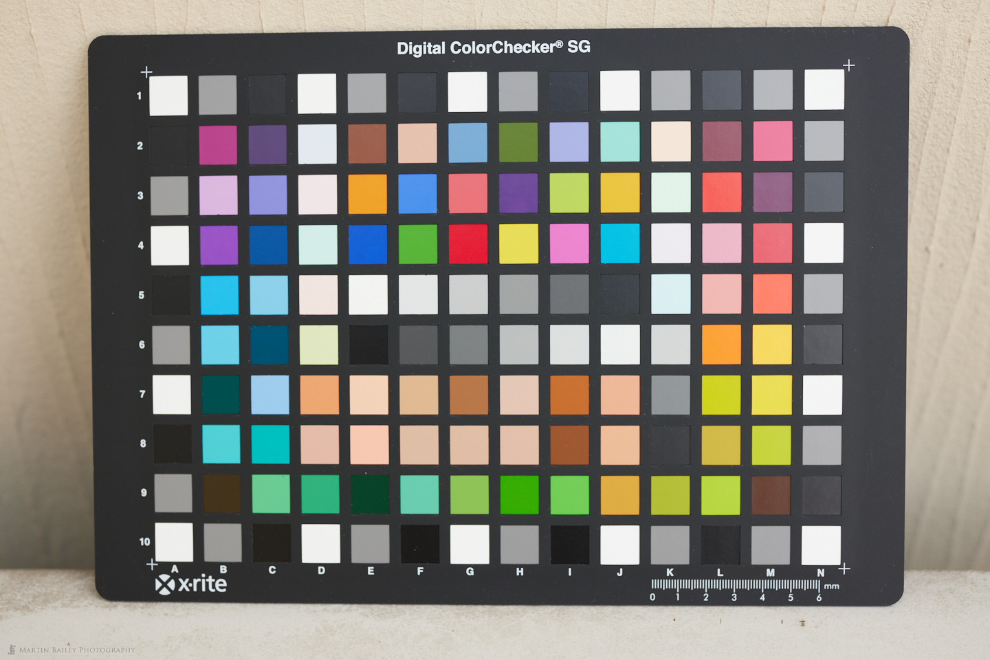 Digital ColorChecker SG with Generic EOS R5 Camera Profile