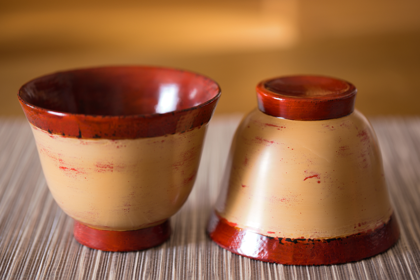 Aizunuri Lacquerware Bowls