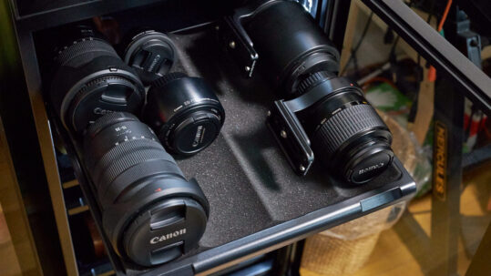 HP-155EX Lens Shelf
