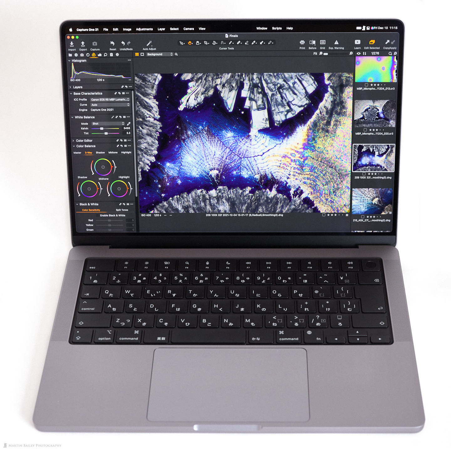 Capture One Pro on 2021 14-inch MacBook Pro