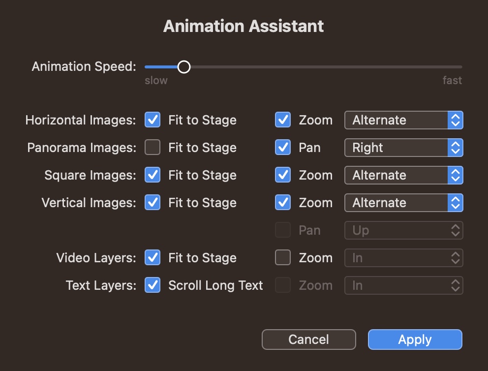 Animation Assistant
