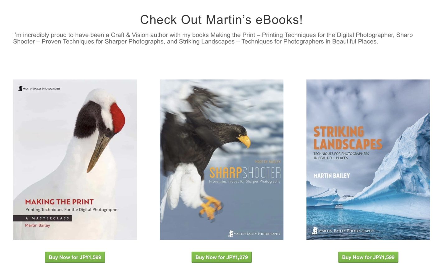Martin's eBooks via Paddle