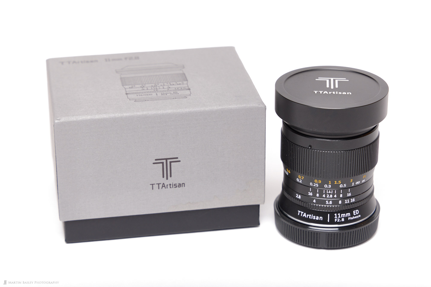TTArtisan 11mm ƒ/2.8 Fisheye Lens with Box